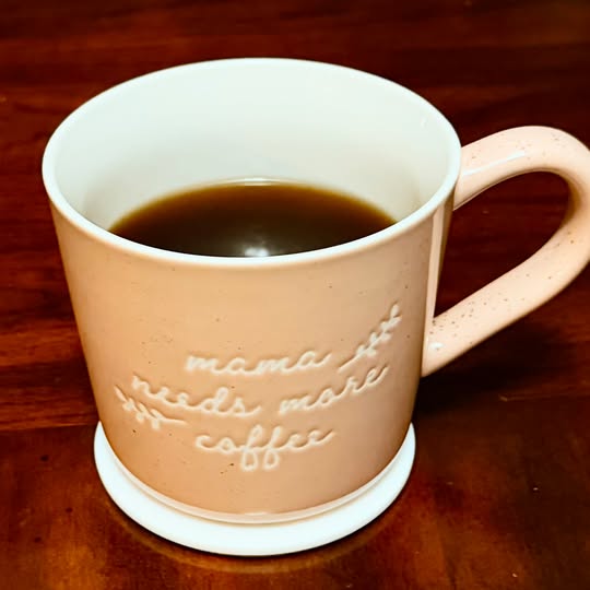 Coffee cup on coaster