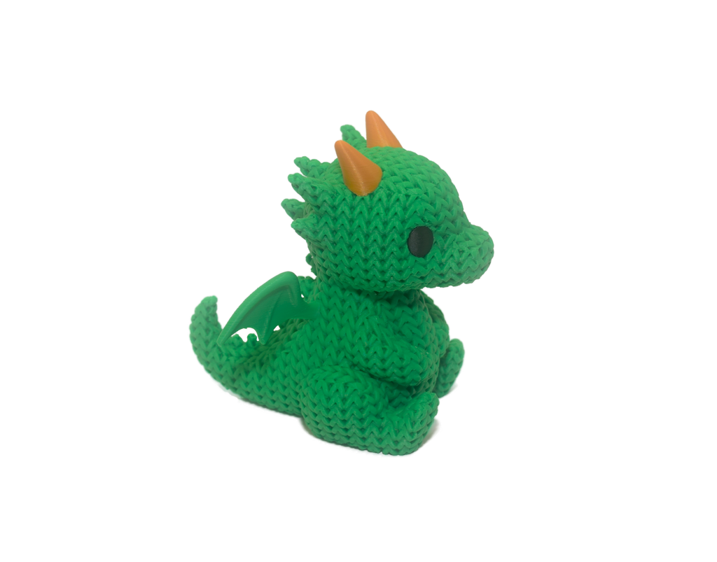 Knitted Dragon